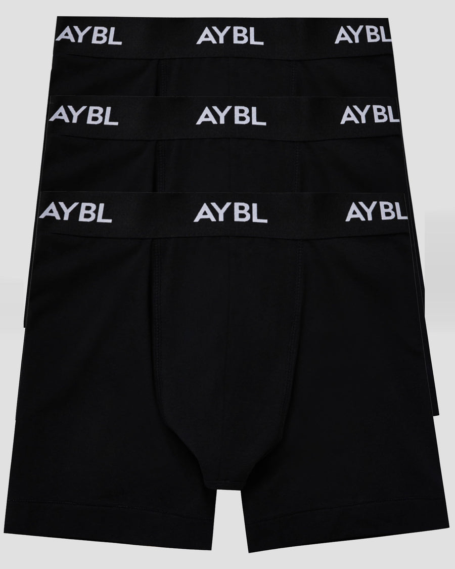 Essential Boxer Brief (3 pack) - Noir