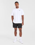 Mind of Steel Oversized T Shirt - Blanc