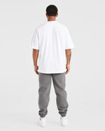 Etched Joggers - Steel Grey