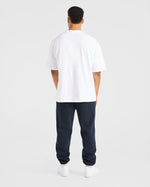 Etched Joggers - Navy