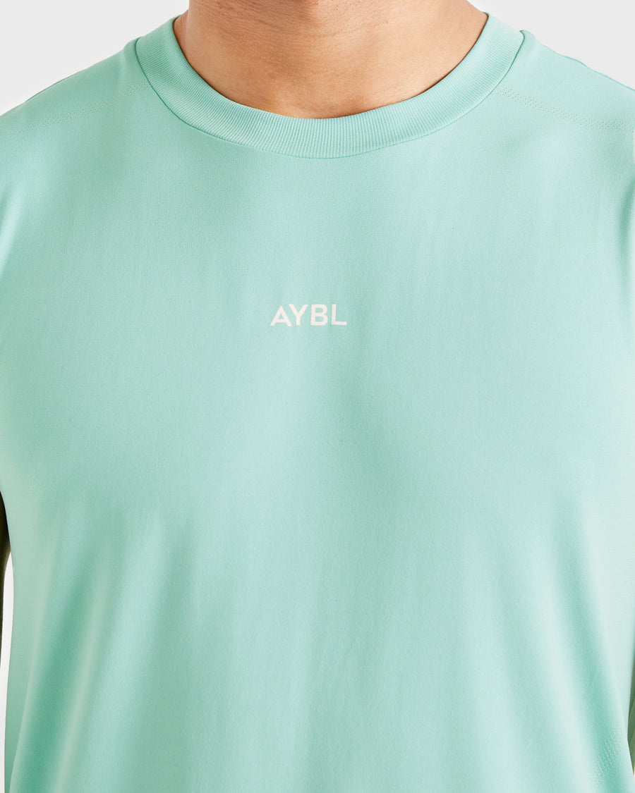 Attain Seamless Vest - Aqua Mint