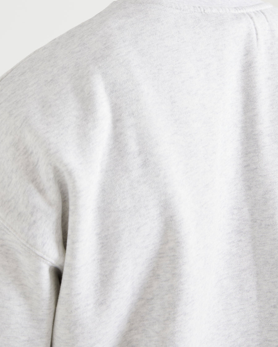 Essential Oversized Sweater - Grey Marl