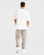 Essential Oversized Joggers - Stone