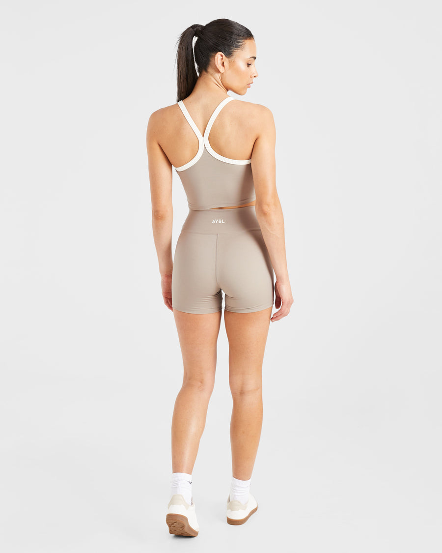 Courtside 5" Shorts - Mocha