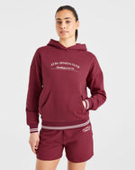 Courtside Hoodie - Summer Cherry