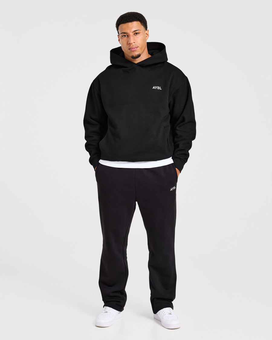 Essential Oversized Hoodie - Noir