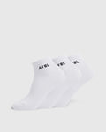 Everyday Ankle Socks (3 Pack) - Blanc